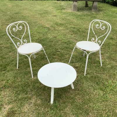 cafe kid table and chair set