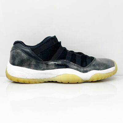 Nike Boys Air Jordan 11 528896-010 Черные баскетбольные кроссовки, размер 6,5 лет