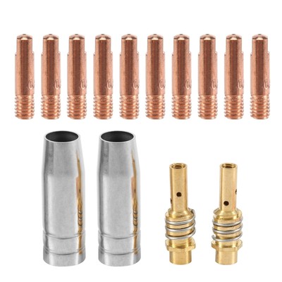 14 StüCk 15AK Schweiß  Verbrauchs Material 0,9 Mm MIG  Gas Dü8334