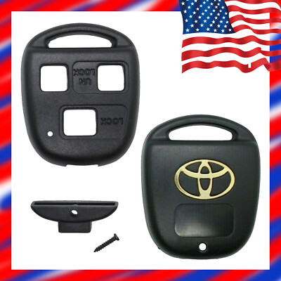 New 2008 - 2014 Toyota FJ Cruiser Key Fob Shell Case W/O Blade DIY FIX