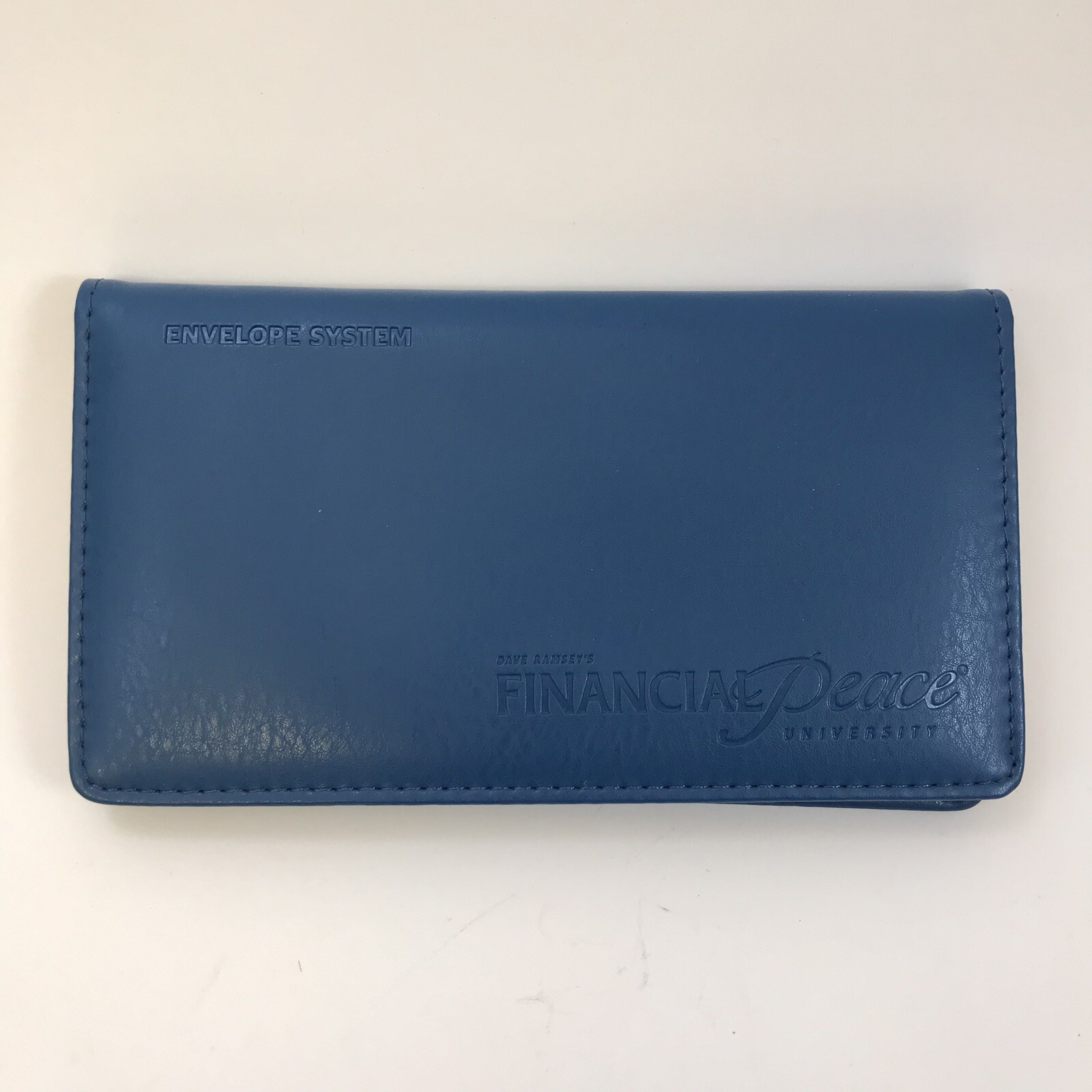 Dave Ramsey's Financial Peace University Starter Envelope System Wallet Blue