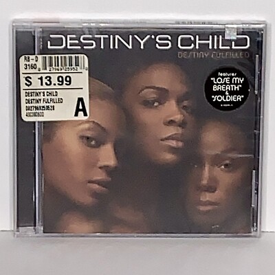 Factory Sealed (shrink wrapped) Destiny Fulfilled by Destiny's Child CD