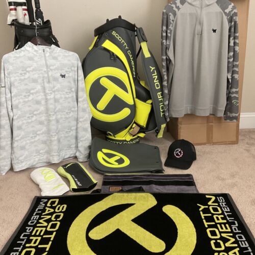新品未使用Scotty Cameron 2022 TOUR BAG - CHARCOAL/NEON 新品未使用Scotty Cameron 2022 TOUR BAG - CHARCOAL/NEON