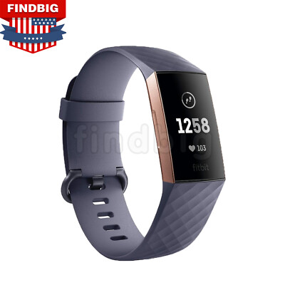 Fitbit Charge 3 Fitness Activity Tracker Heart Rate Monitor Smartwatch