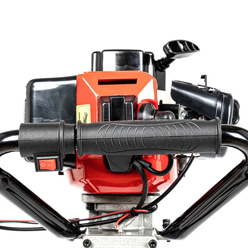 32cc Gas Powered T-Post Driver 2 Stroke Pole Pounder Pile Driver Hammer Portable