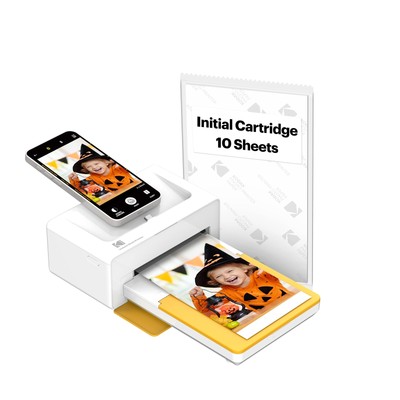 Dock Plus 4PASS Instant Photo Printer (4x6) + 10 Sheets