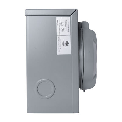 Leisure Cords 30 Amp Generator Power Inlet Box NEMA L5-30P 120 Volt ETL Listed