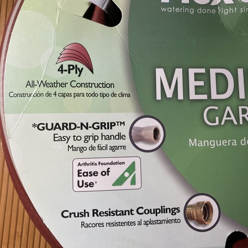 FLEXON Medium Duty | 100ft Lengh Garden Hose - 5/8" Diameter, Item (#LAW58100V2)