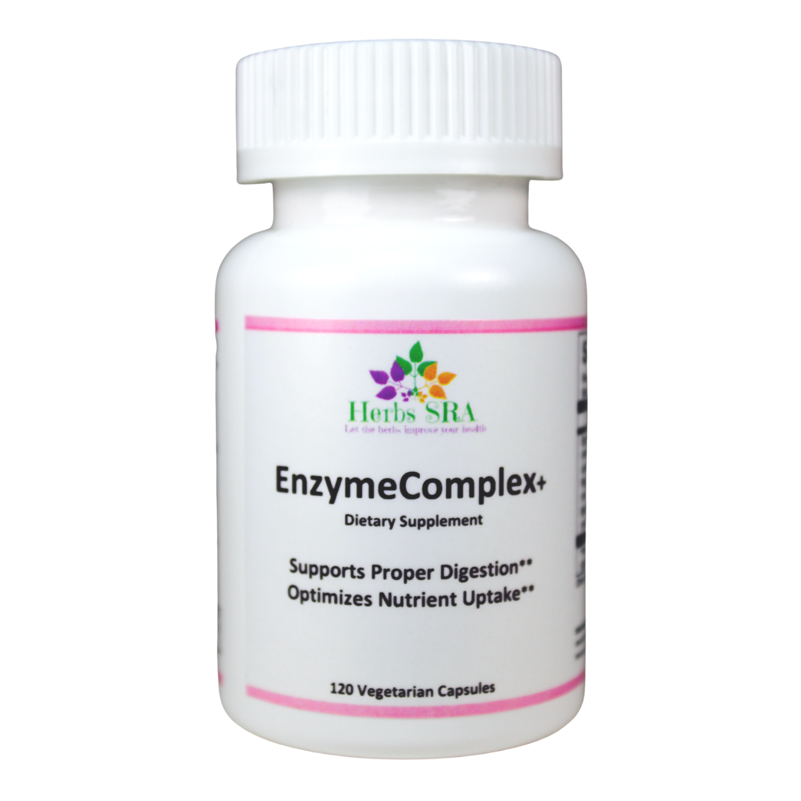 Bromelain, Papain, Lipase, Protease, Amylase Blend for Intestinal Digestion.