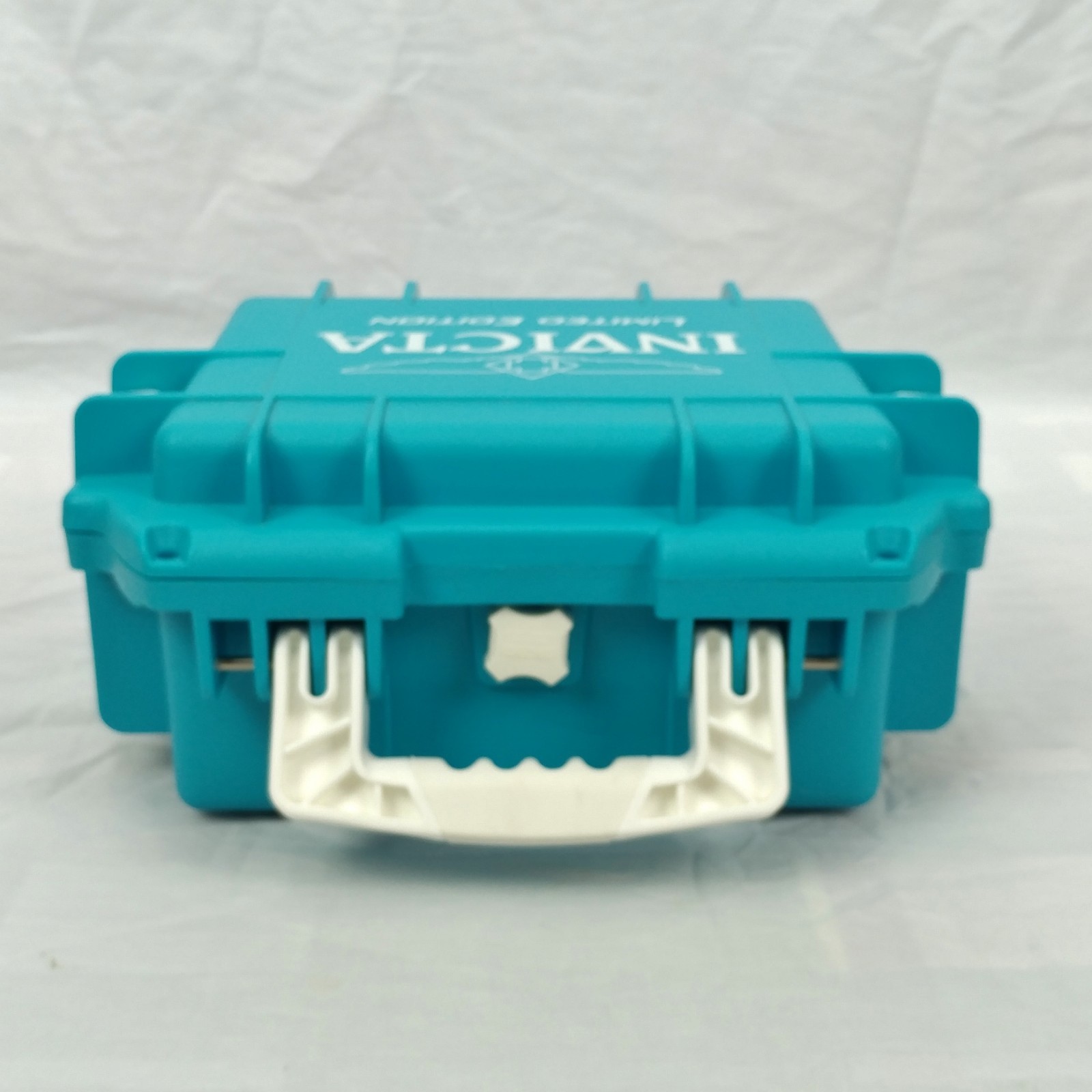 INVICTA Blue Aqua Hard Waterproof Watch Case Three 3 Slot Protective Foam Insert