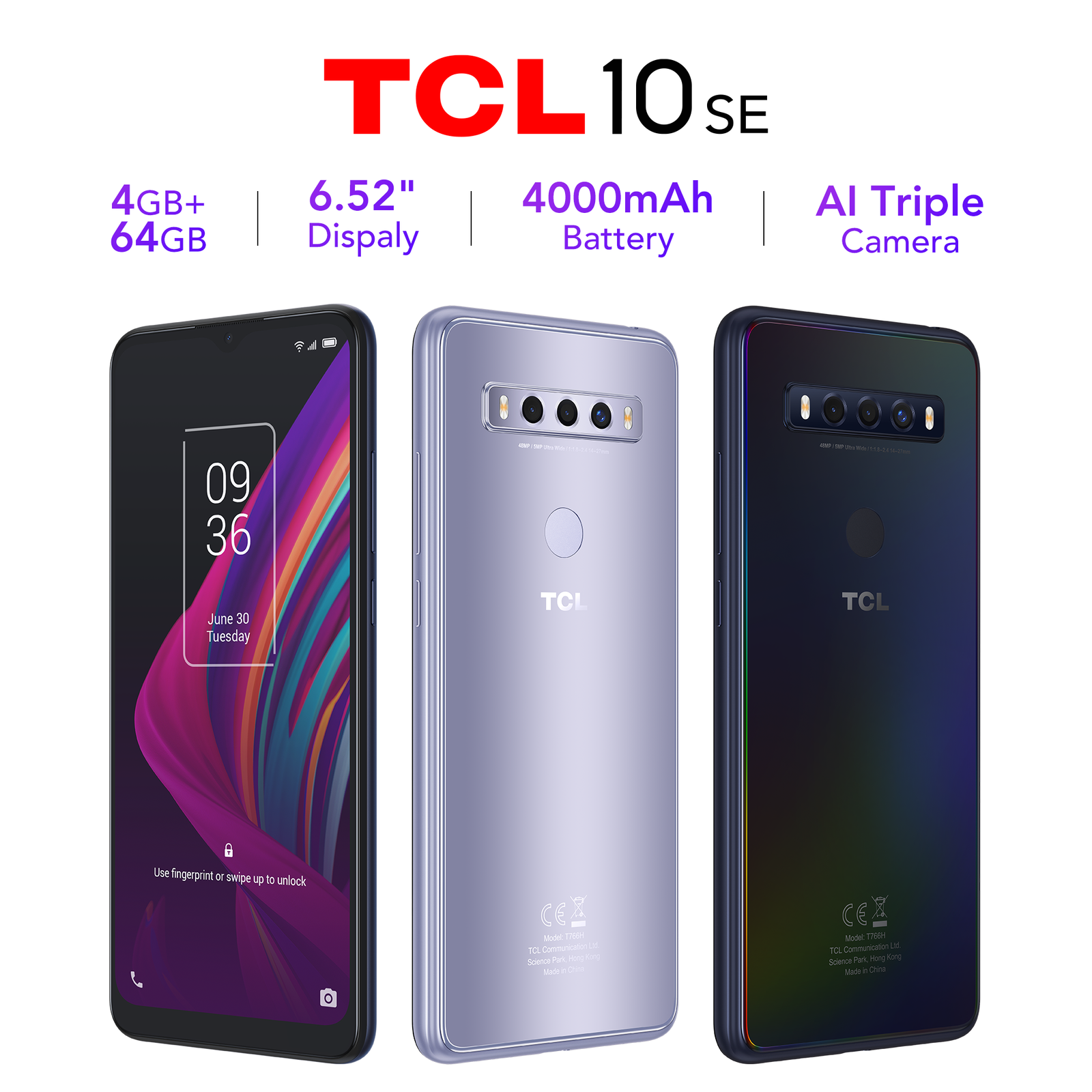 TCL 10 SE 6.52 TCL 10 SE 6.52