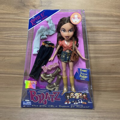 BRATZ YASMIN 2002 XPRESS IT! Fashion Doll MGA Entertainment NRFB