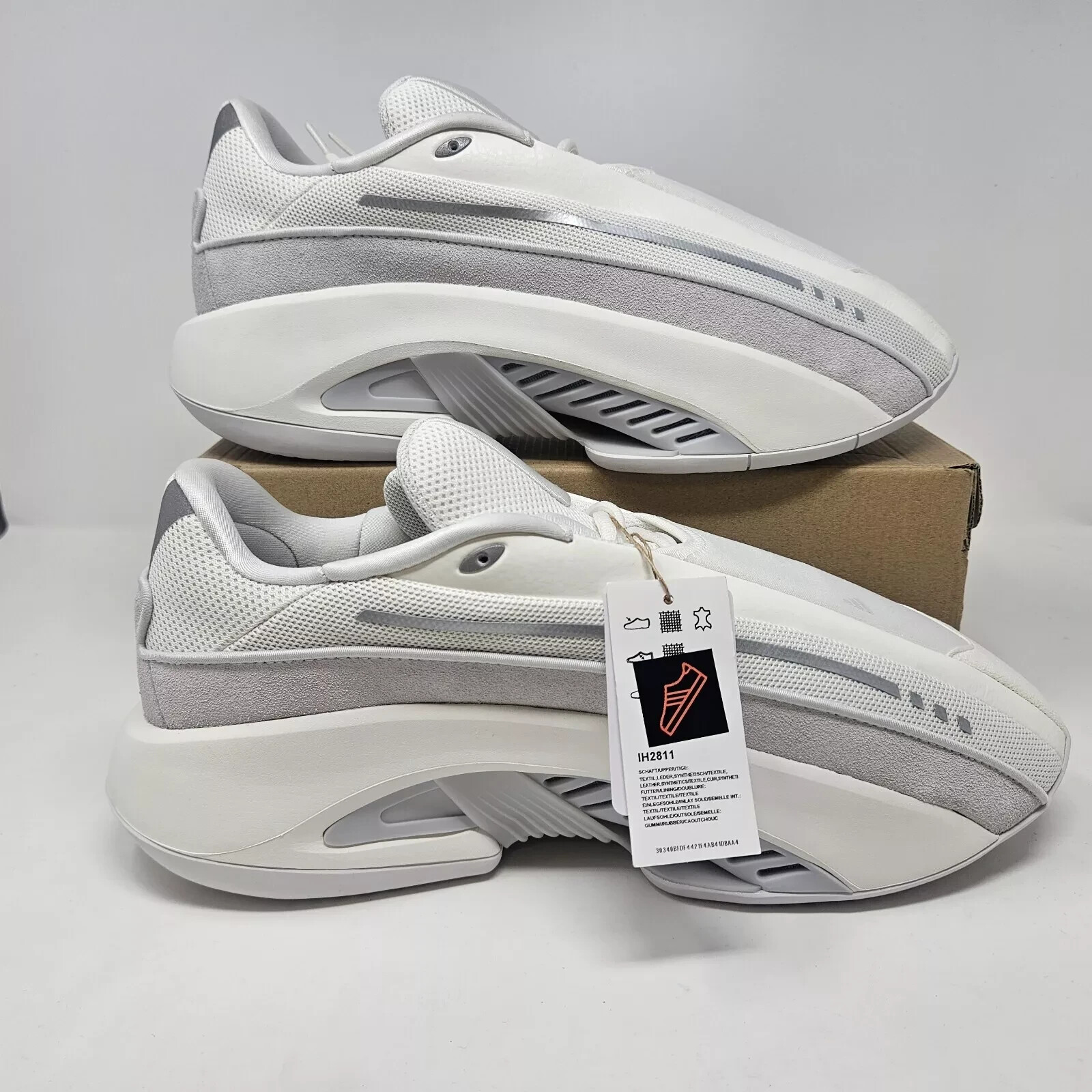 【NBDY】 Men's Adidas Mad IIInfinity 003 Basketball Shoes / White