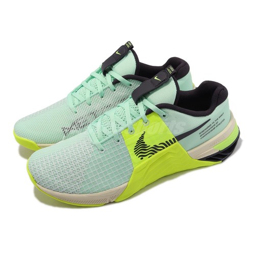 

Nike Metcon 8 Mint Foam Green Volt Мужские кроссовые кроссовки Кроссовки DO9328-300, Зеленый, Metcon 8