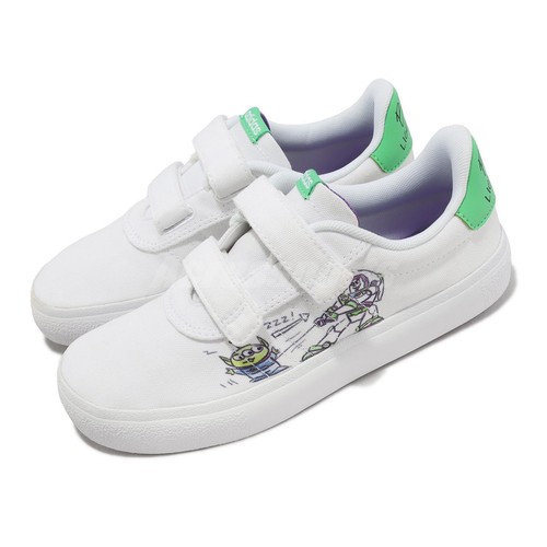 

Adidas x Disney Vulc Raid3R Buzz CF C Buzz Lightyear Детская обувь для дошкольников GZ0625, Белый, Vulc Raid3r Buzz Cf C