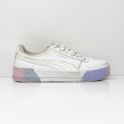 

Кроссовки Puma Womens Carina Fade 368671-02 Белая Повседневная Обувь Размер 6.5, Белый, Carina Fade