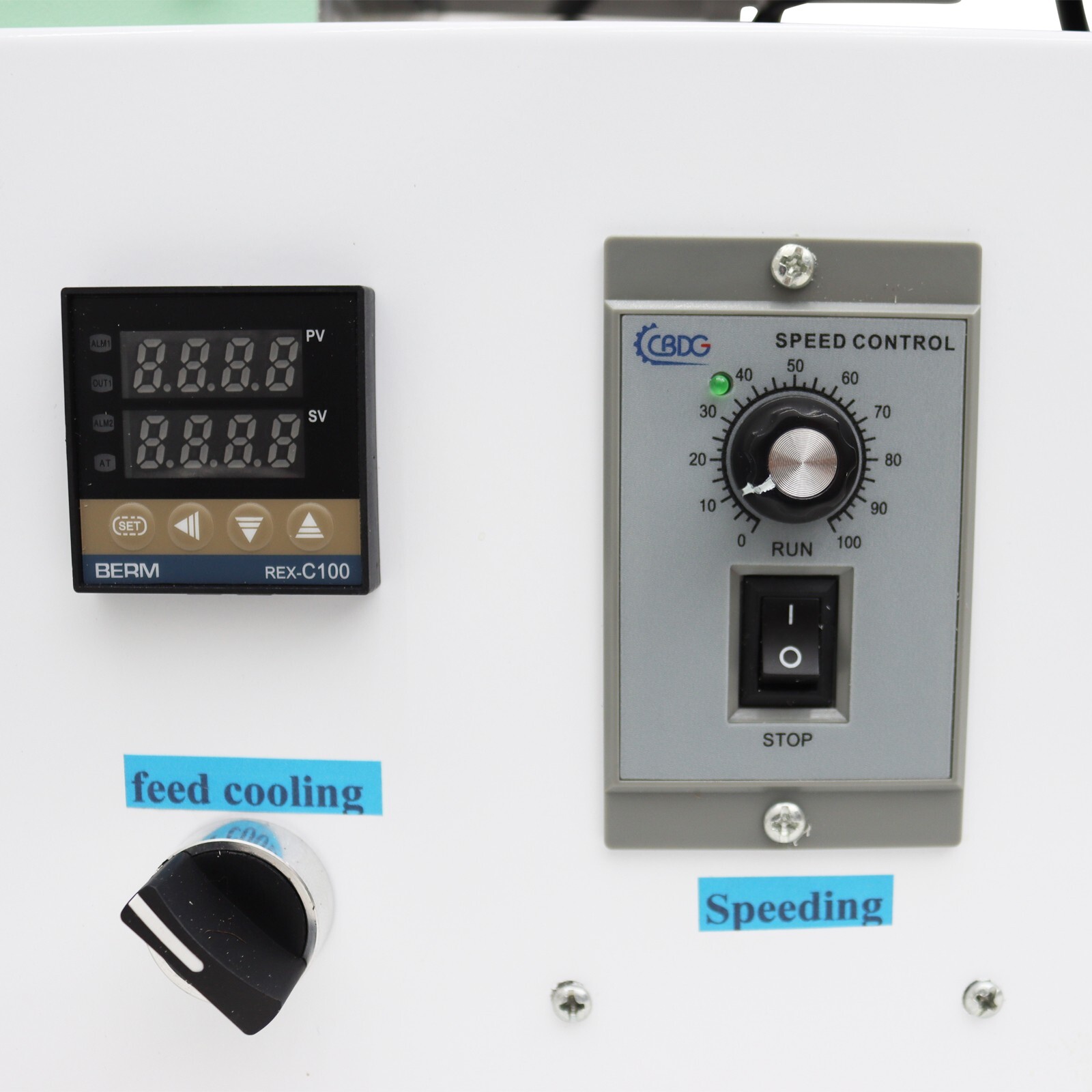 0.1-2kg/h Plastic Desktop Injection Molding Machine Single Screw Extruder 110V