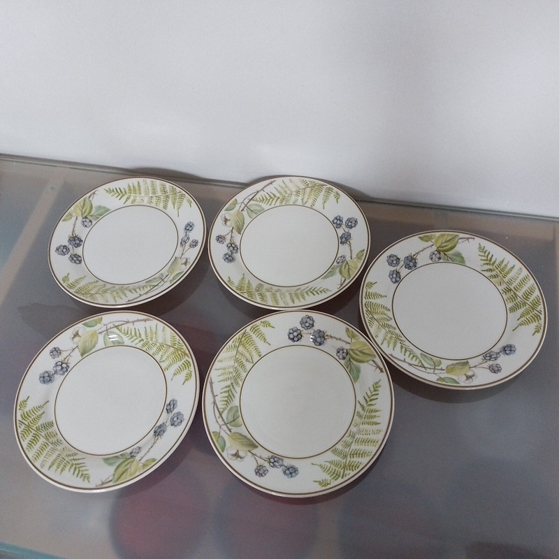 Villeroy Et Boch Forsa Lot De 5 Assiettes Ou Sous Tasses De 16 Cm