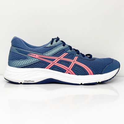 

Женские кроссовки Asics Gel Contend 6 1012A570 синие кроссовки размер 8,5, Синий, Gel Contend 6