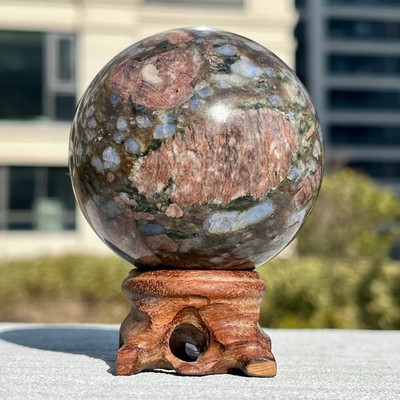 340G Natural Blue Que Sera Stone Llanite Stone Quartz Llanolite Stone Healing Ba