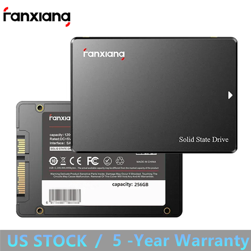 Fanxiang 256GB SSD 2.5'' SATA III 550MB/s Internal Solid State Drive /PC /Laptop