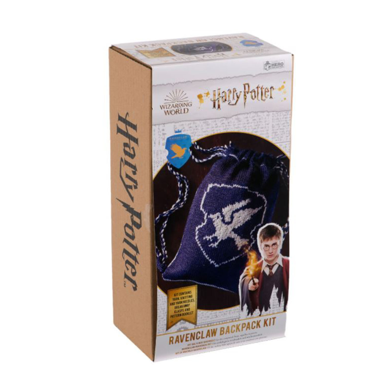 Коллекционный рюкзак Eaglemoss Harry Potter Hero Ravenclaw, вязаный комплект