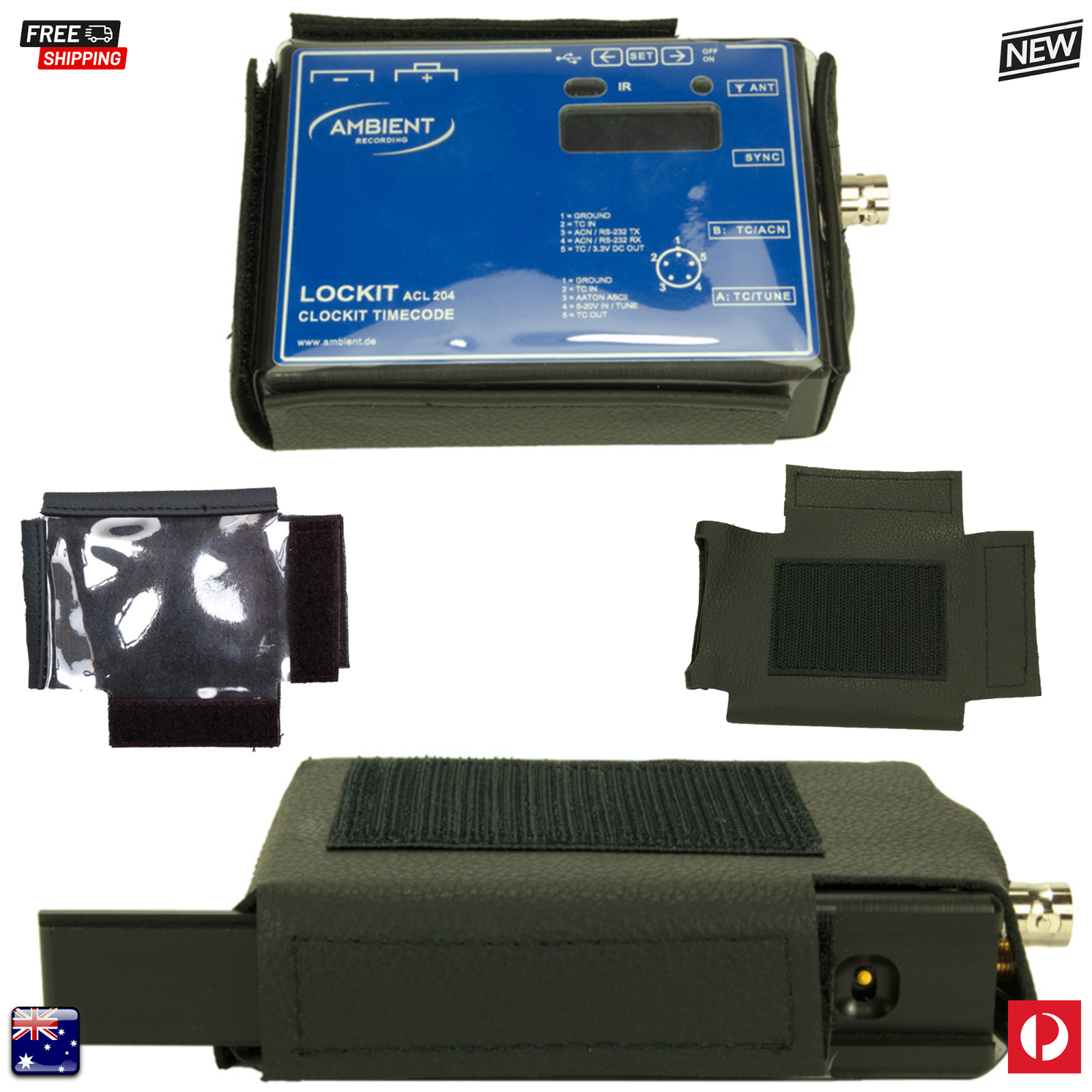 Ambient Recording Pouch / Cover for ACL 204 - New - BARGAIN - Free Shipping