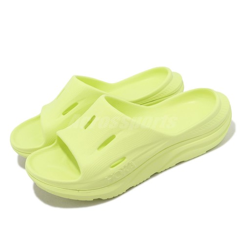 Мужские сандалии унисекс Hoka U ORA Recovery Slide 3 Citrus Glow Yellow 1135061-CGCG