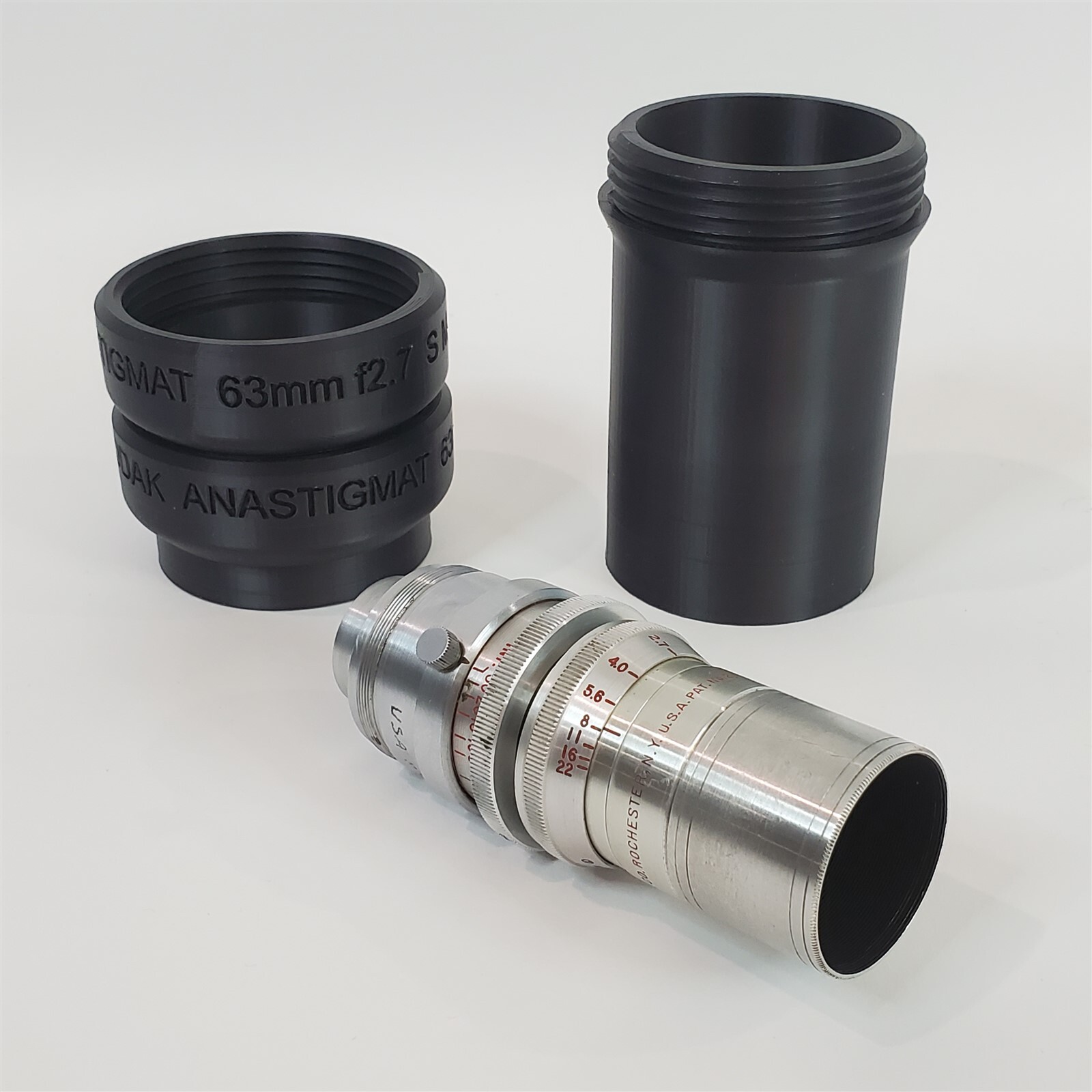オールドレンズ　KODAK ANASTIGMAT 63mm 2.7 Kodak Anastigmat 63mm f2.7 Cine Lens in S Mount | eBay