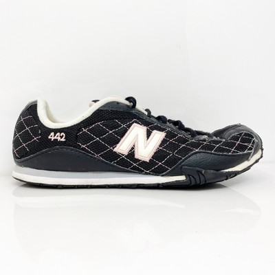 

New Balance Womens 442 CW442BP Черная повседневная обувь Кроссовки Размер 7 B, Черный, 442