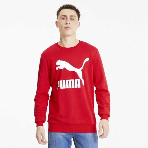 

[595198-11] Мужская команда Puma Classics Logo Crew TR, Красный