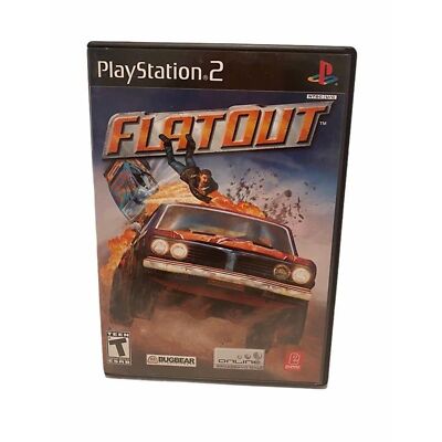 FlatOut Sony PlayStation 2 Video Game by Bugbear Entertainment