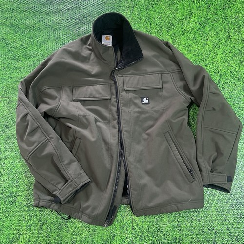 キッズ CARHARTT オリーブグリーンジャケット 7-8 carharttkids-cm8757-olive-2a.jpg