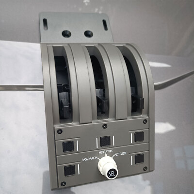 Single/Dual Throttle Quadrant Mount Profile Quick Release Bracket f/Thrustmaster