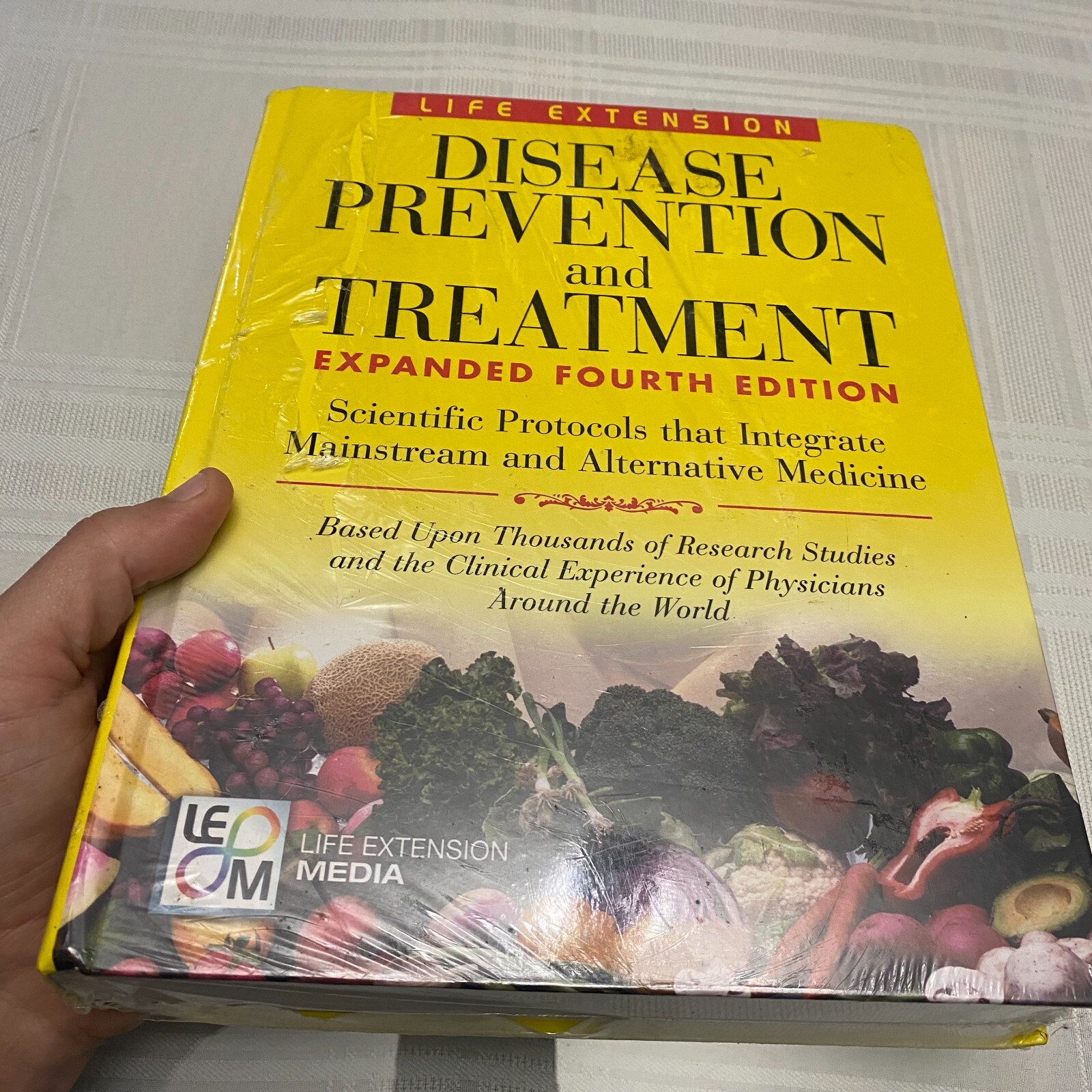 Life Extension Disease Prevention and Treatment Expanded 4th Edition SEALED