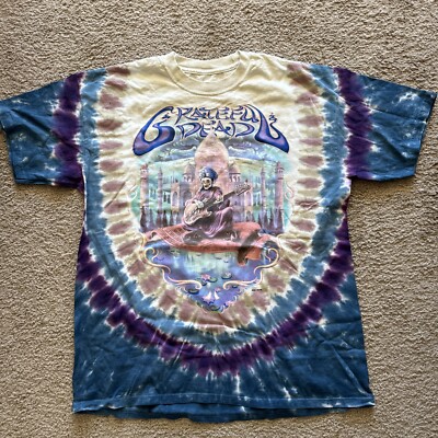 Liquid blue Grateful Dead Skeleton T-shirt Back Hit 2001 Brand New Men Size XL
