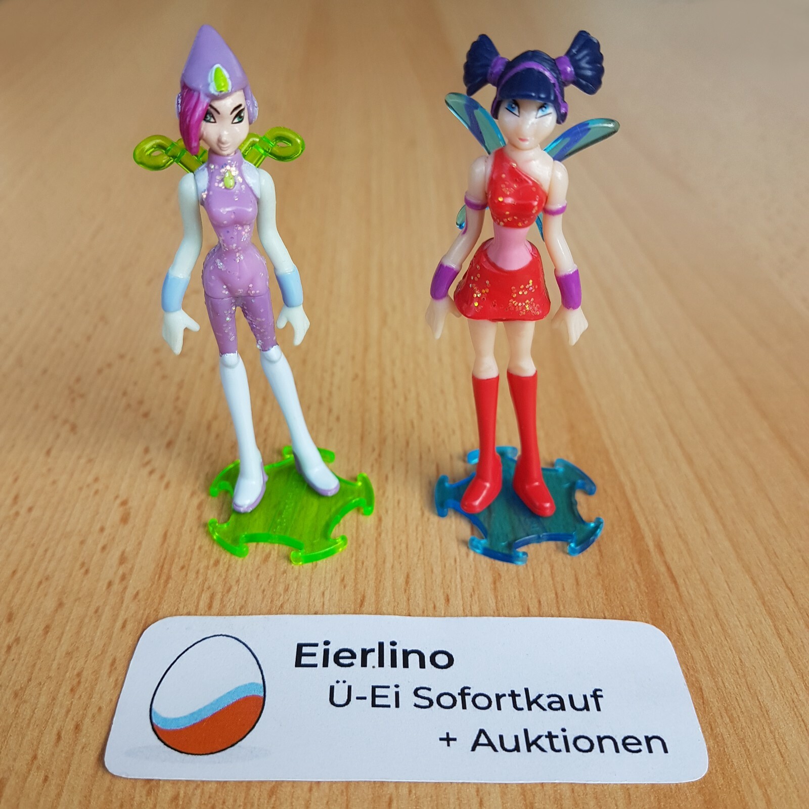 TOP KINDER SURPRISE SET + Winx Club (RARE TECNA) + mint 1.3" figurines
