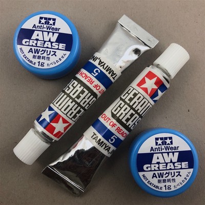 TWO TAMIYA RC 5g CERAMIC ANTI WEAR GREASE Monster Beetle Mud Blaster Brat
