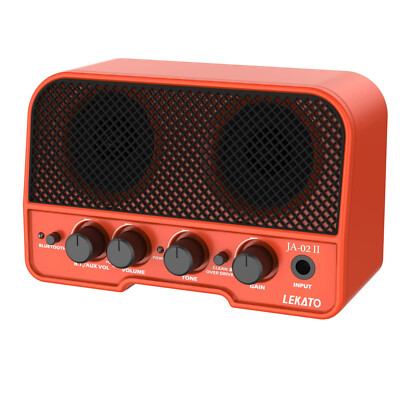 LEKATO Electric Guitar Amplifier Travel Portable Desktop Practice Amp 5W 3 color