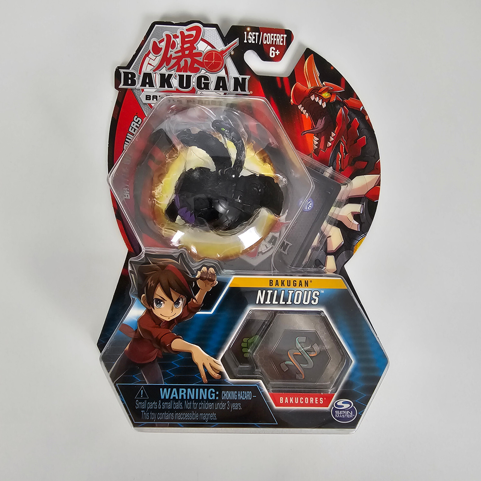 Bakugan Battle Planet Battle Brawlers Nillious - New Sealed