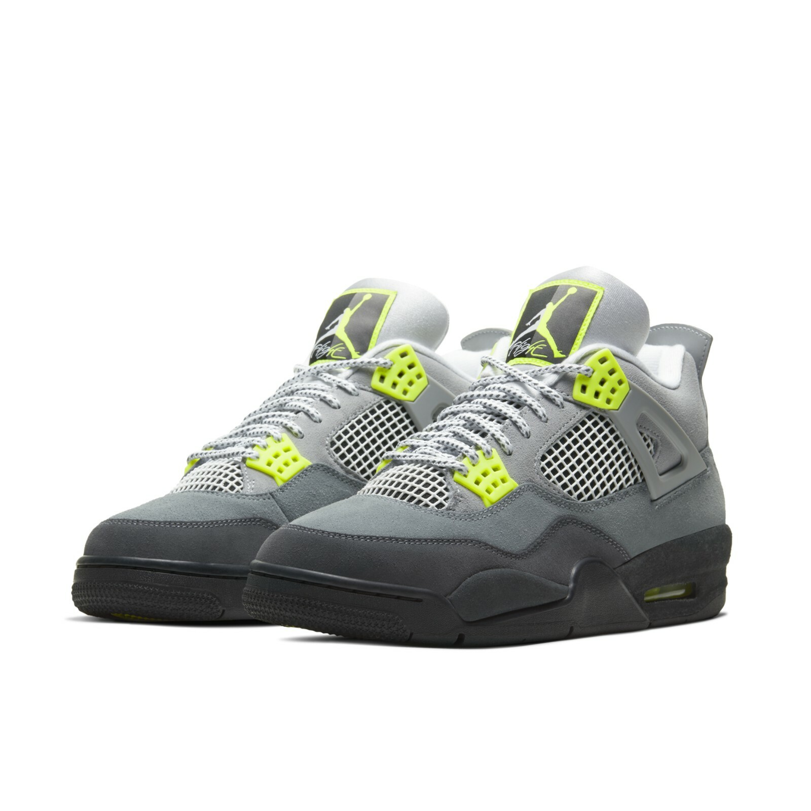 neon green jordan 4