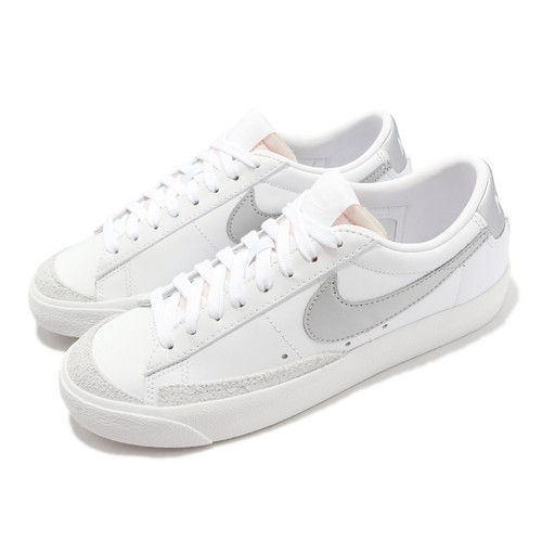 Женская повседневная обувь Nike Wmns Blazer Low 77 White Metallic Silver DC4769-113