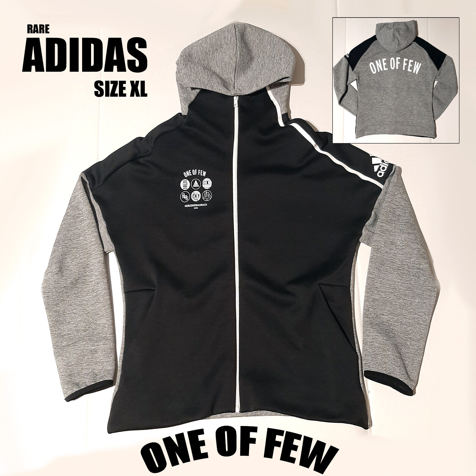Rare ADIDAS ZNE One of Few Sports XL hooded Knit Track Rare ADIDAS ZNE One of Few Sports XL hooded Knit Track
