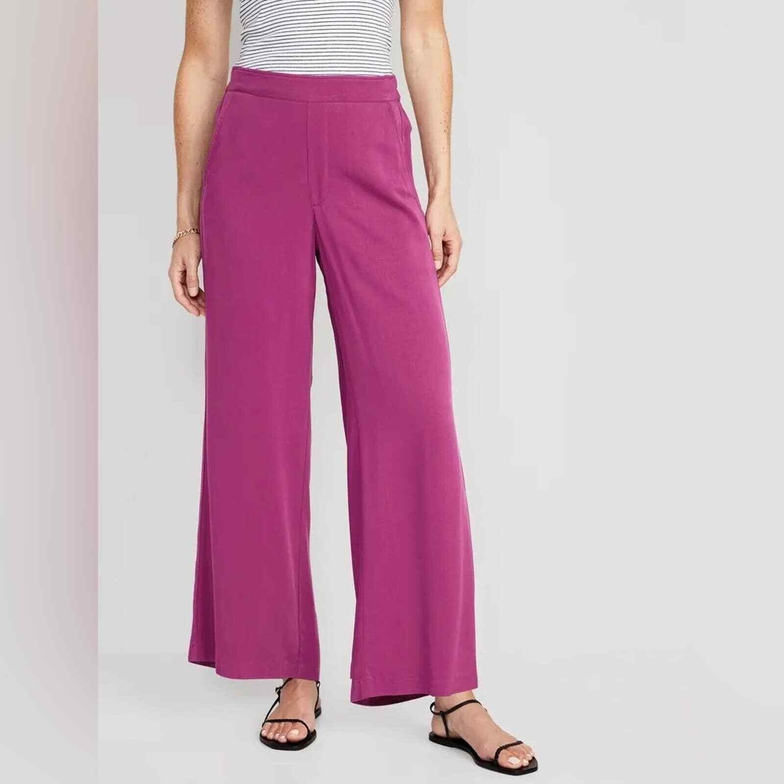 Old Navy High-Waisted Playa Soft-Spun Wide Leg Pants Old Navy High-Waisted Playa Soft-Spun Wide Leg Pants