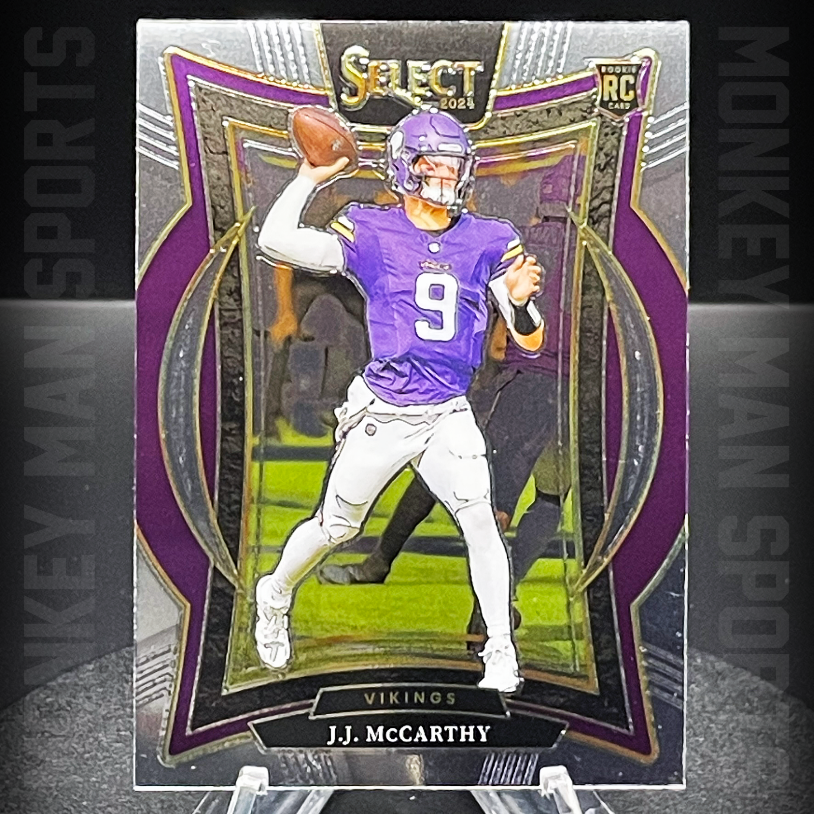 2024 Select - JJ McCarthy Rookie RC - #24 VIKINGS MINT