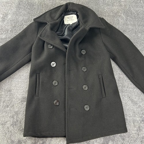 【未使用】サイズ52 新型 1940s U.S. NAVY PEA COAT Vintage 60s US Navy Wool Pea Coat Men 40R Military Issue USN