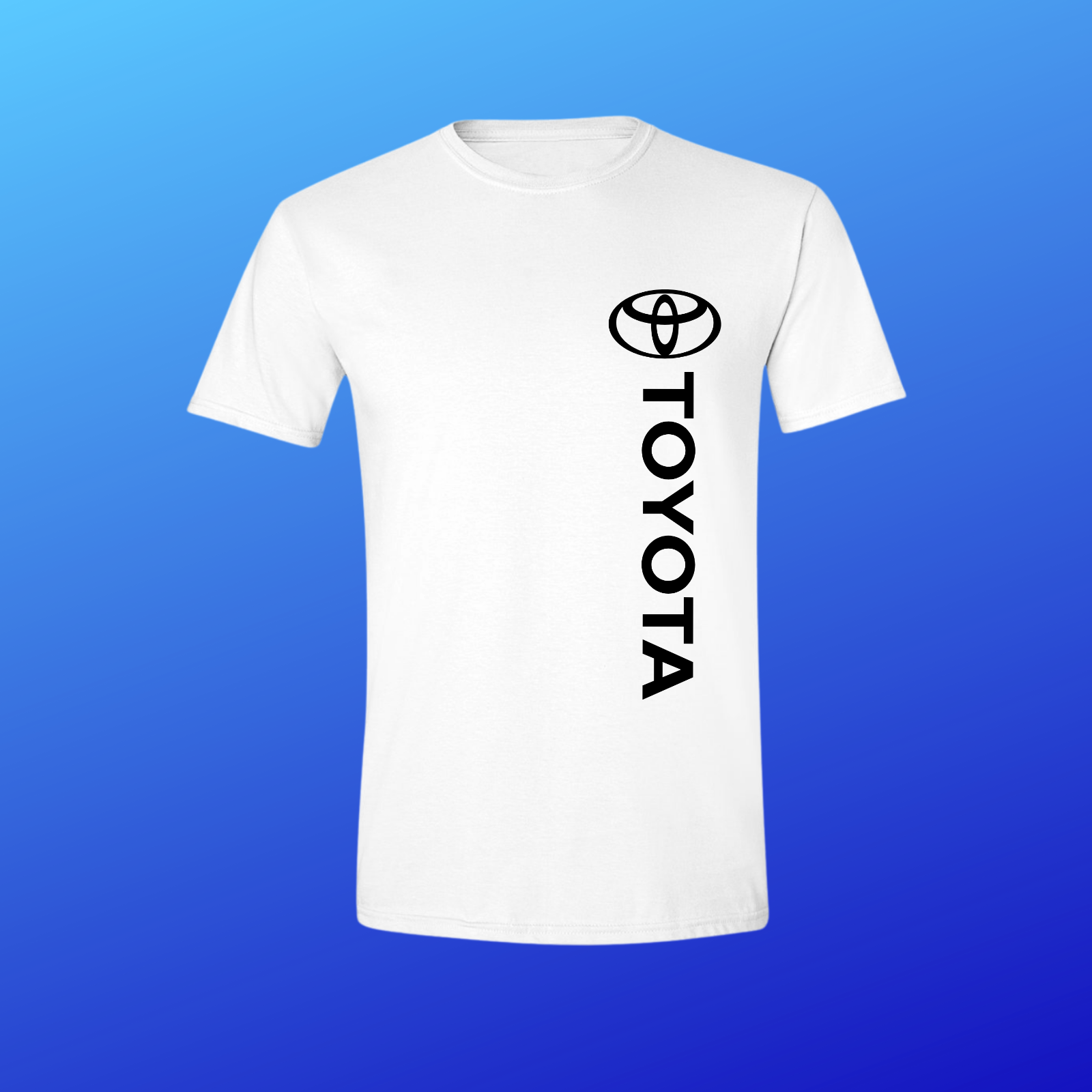Toyota Logo T-Shirt Tundra Tacoma Scion Supra 4 Runner with FREE DECAL!!