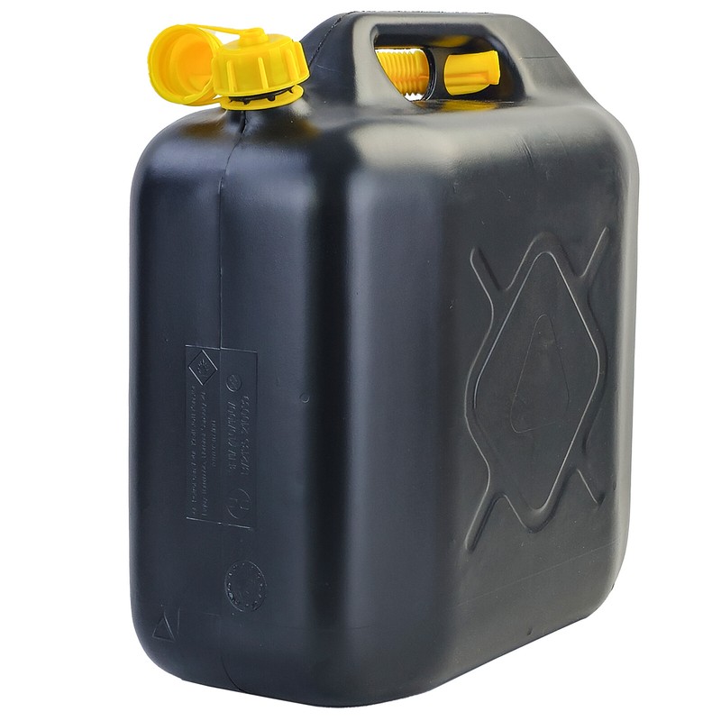 20l Reserve Kanister Benzin Diesel Kunststoff Mit Gelben EinfÃ¼Llstutzen