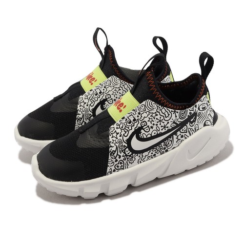 

Nike Flex Runner 2 JP TDV Черно-белые кроссовки для малышей для бега DV3099-001, Черный, Flex Runner 2 Jp Tdv