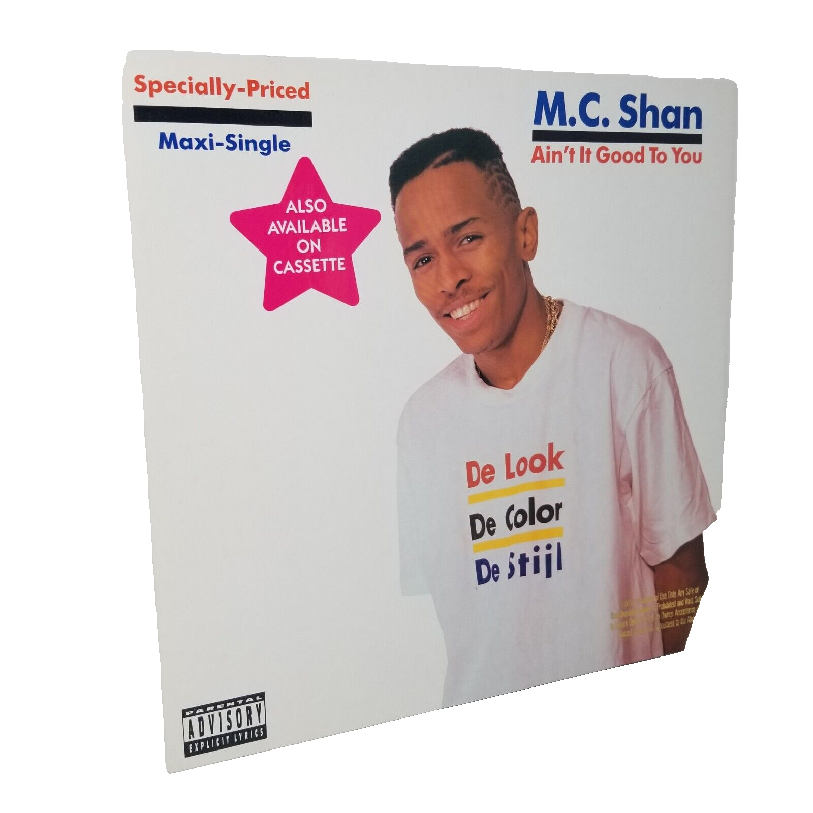 MC Shan: Ain't It Good To You: Cassette Single MC Shan: Ain't It Good To You: Cassette Single